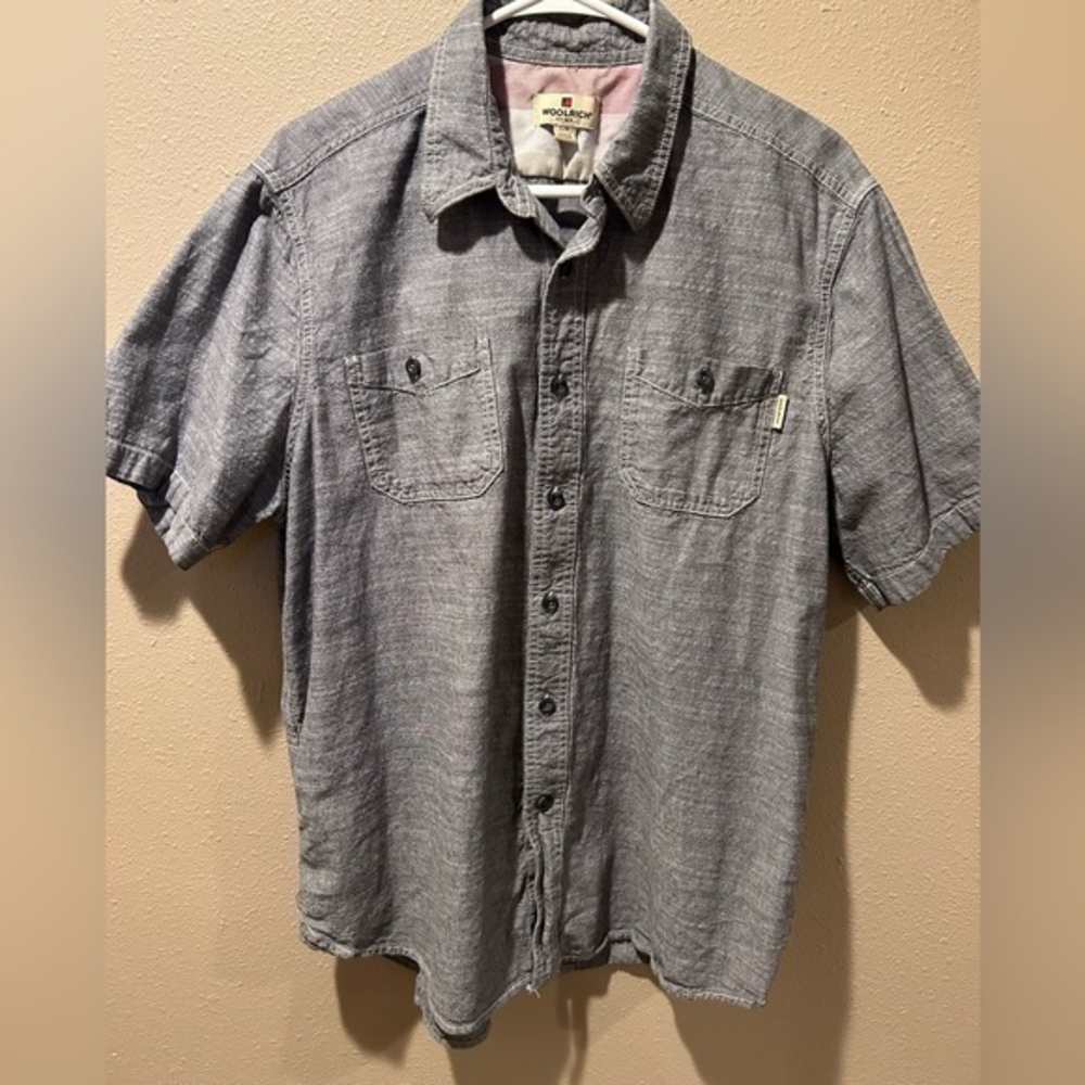 Men’s Woolrich short sleeve button down